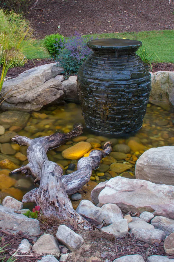 decorative water features bubbling urn