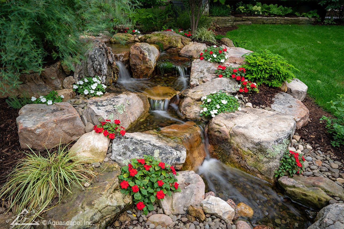 Aquascape® Backyard Waterfall Landscape Fountain Kit 