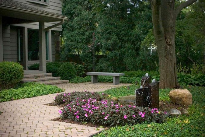 St. Charles Basalt Column Fountain