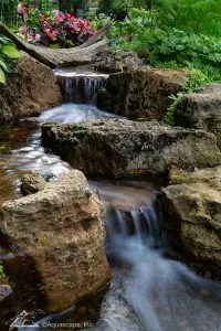 Waterfall with stream